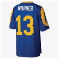 Parkc LA.Rams #13 Kurt Warner Player Royal Mitchell & Ness Legacy Retired Limited Stitched Jerseys
