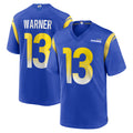 Parkc LA.Rams #13 Kurt Warner Player Royal Retired Limited Stitched Jerseys