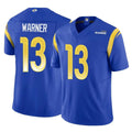 Parkc LA.Rams #13 Kurt Warner Player Royal Vapor F.U.S.E. Limited Retired Stitched Jerseys