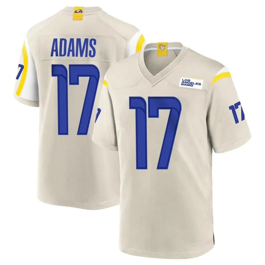 Parkc LA.Rams #17 Davante Adams Player Bone Home Game Stitched Jerseys