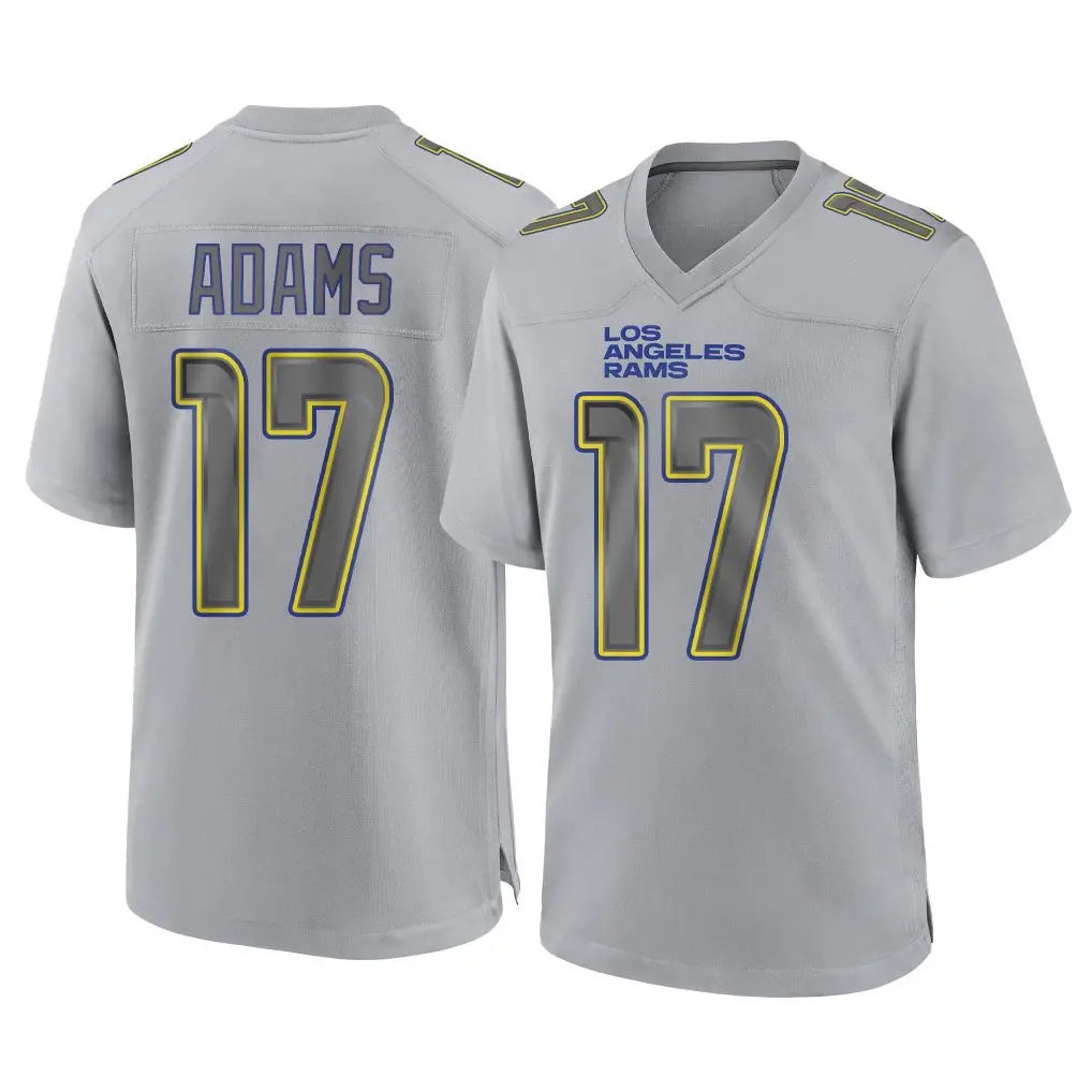 Parkc LA.Rams #17 Davante Adams Player Gray Atmosphere Fashion Home Game Stitched Jerseys