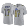 Parkc LA.Rams #17 Davante Adams Player Gray Atmosphere Fashion Home Game Stitched Jerseys