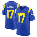 Parkc LA.Rams #17 Davante Adams Player Royal Limited Home Game Stitched Jerseys