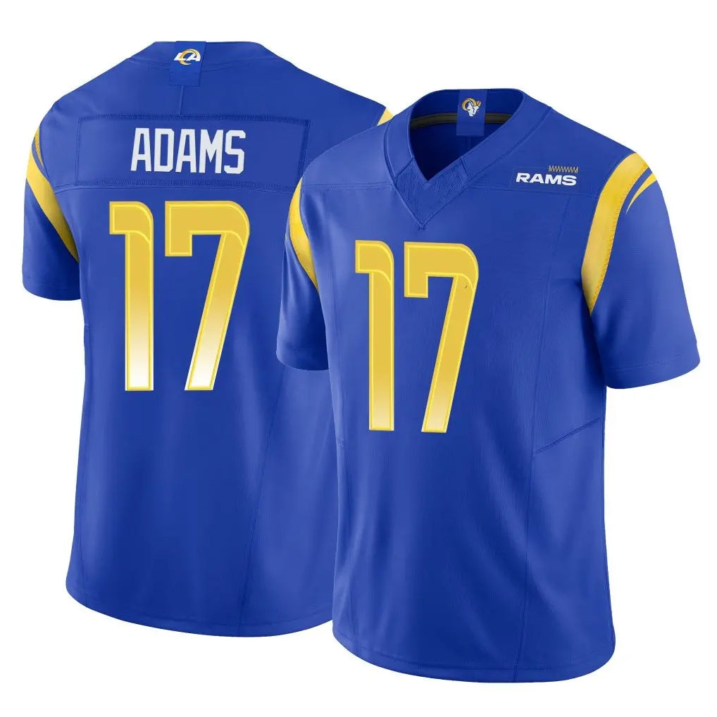 Parkc LA.Rams #17 Davante Adams Player Royal Limited Vapor F.U.S.E. Home Game Stitched Jerseys