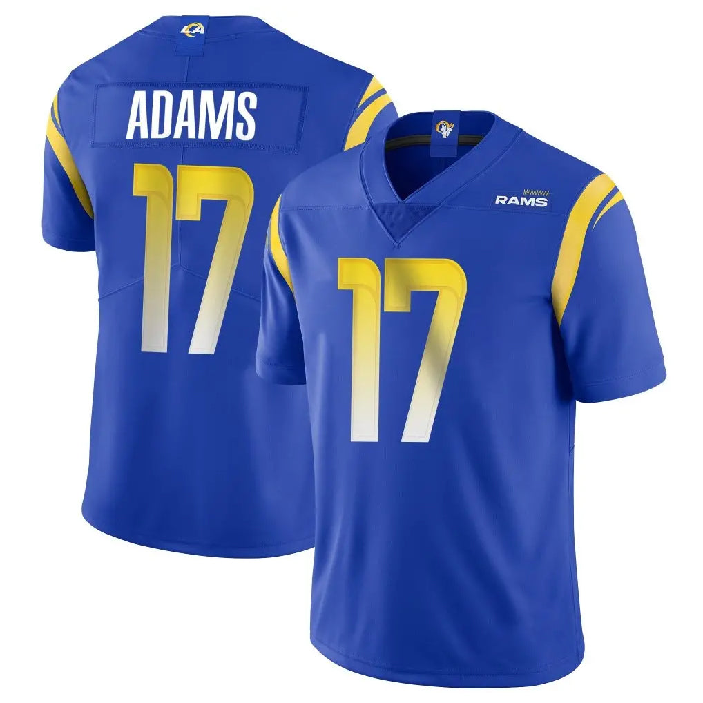 Parkc LA.Rams #17 Davante Adams Player Royal Limited Vapor Untouchable Home Game Stitched Jerseys