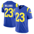 Parkc LA.Rams #23 Kyren Williams Player Royal Limited Vapor F.U.S.E. Stitched Jerseys