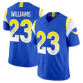 Parkc LA.Rams #23 Kyren Williams Player Royal Rivalries Vapor Limited Home Game Stitched Jerseys