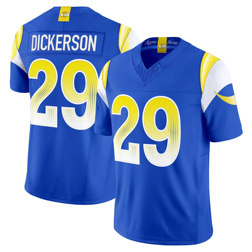 Parkc LA.Rams #29 Eric Dickerson Player Royal Rivalries Vapor Limited Home Game Stitched Jerseys