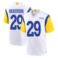 Parkc LA.Rams #29 Eric Dickerson Player White Home Game Stitched Jerseys