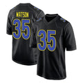 Parkc LA.Rams #35 Jaylen Watson Player Black Fashion Limited Home Game Stitched Jerseys