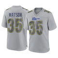 Parkc LA.Rams #35 Jaylen Watson Player Gray Atmosphere Fashion Home Game Stitched Jerseys