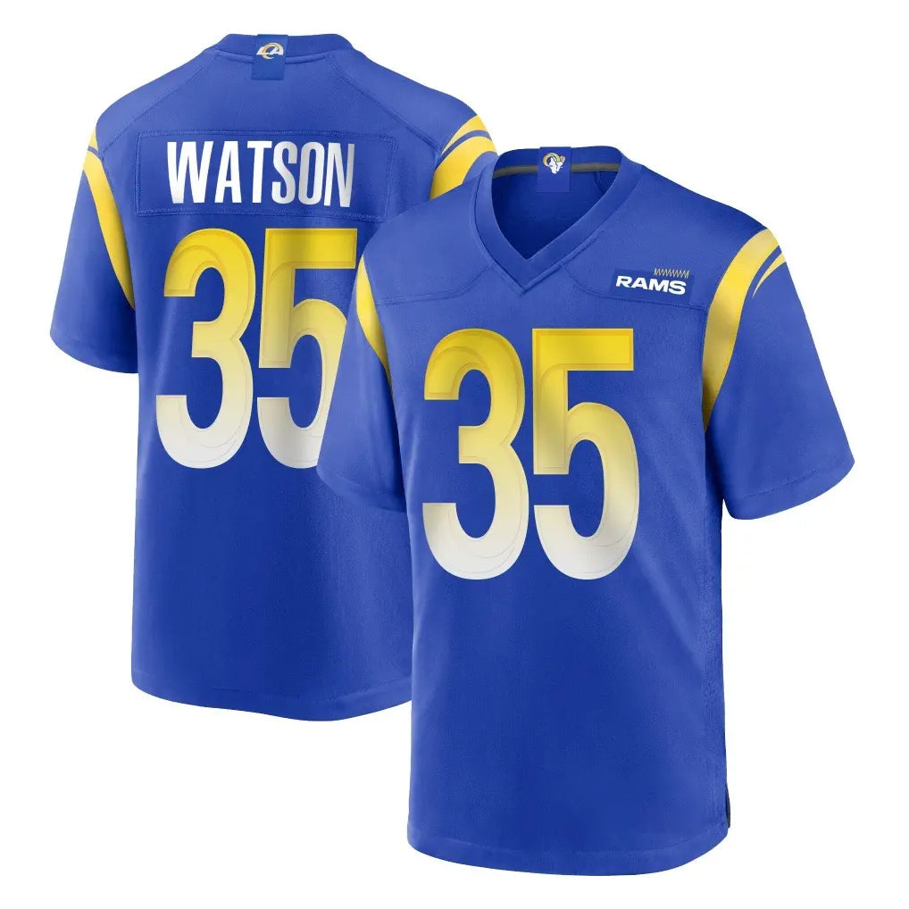 Parkc LA.Rams #35 Jaylen Watson Player Royal Home Game Stitched Jerseys