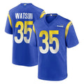 Parkc LA.Rams #35 Jaylen Watson Player Royal Home Game Stitched Jerseys