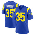 Parkc LA.Rams #35 Jaylen Watson Player Royal Limited Home Game Stitched Jerseys