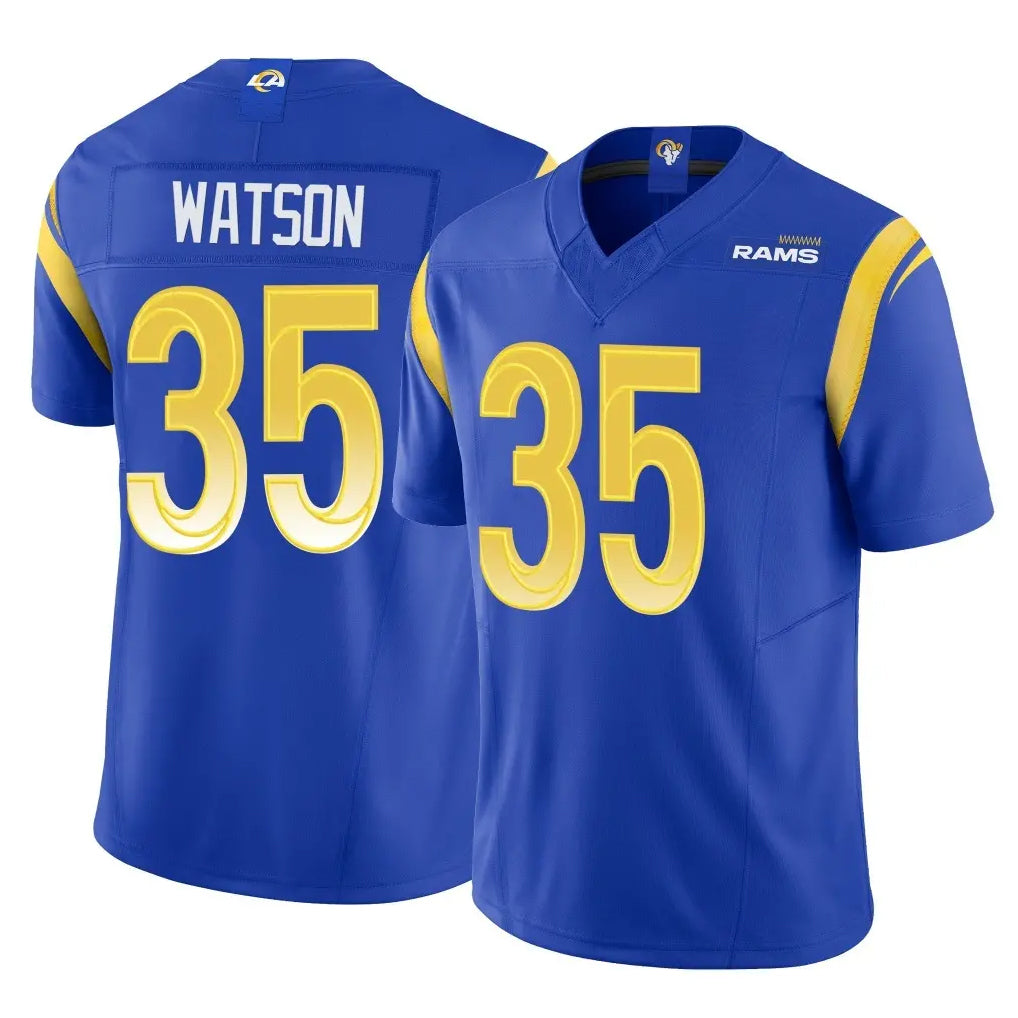 Parkc LA.Rams #35 Jaylen Watson Player Royal Limited Vapor F.U.S.E. Home Game Stitched Jerseys