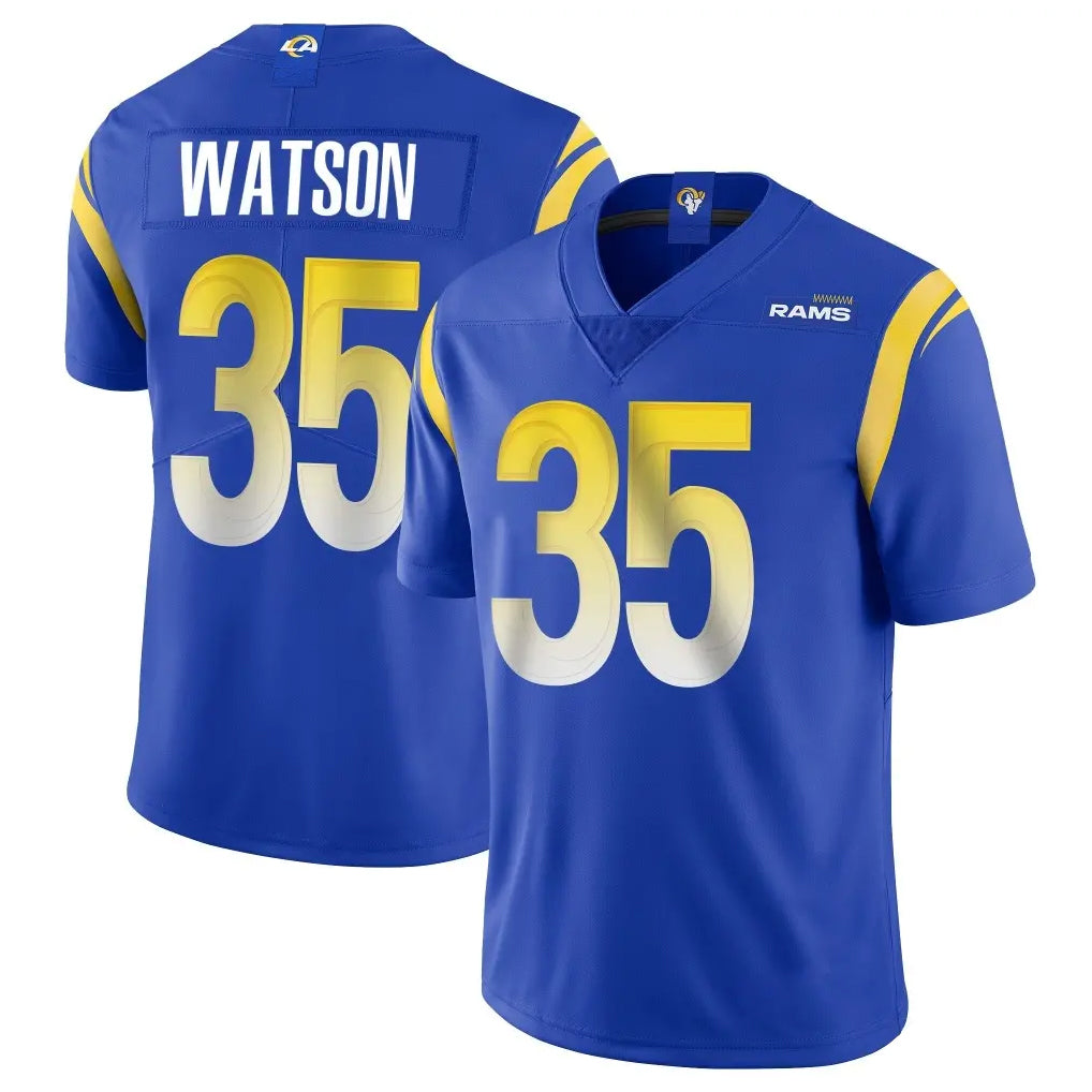 Parkc LA.Rams #35 Jaylen Watson Player Royal Limited Vapor Untouchable Home Game Stitched Jerseys