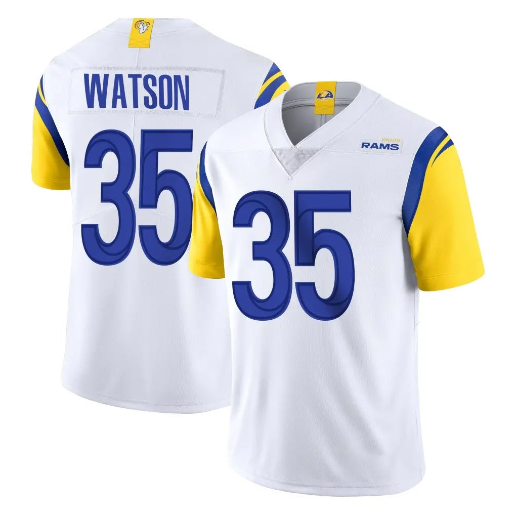 Parkc LA.Rams #35 Jaylen Watson Player White Limited Vapor Untouchable Home Game Stitched Jerseys
