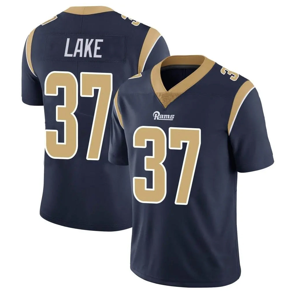 Parkc LA.Rams #37 Quentin Lake Player Navy Limited Vapor Untouchable Home Game Stitched Jerseys