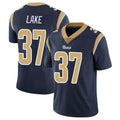 Parkc LA.Rams #37 Quentin Lake Player Navy Limited Vapor Untouchable Home Game Stitched Jerseys