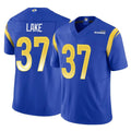 Parkc LA.Rams #37 Quentin Lake Player Royal Limited Vapor F.U.S.E. Home Game Stitched Jerseys