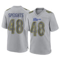 Parkc LA.Rams #48 Omar Speights Player Gray Atmosphere Fashion Home Game Stitched Jerseys