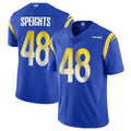 Parkc LA.Rams #48 Omar Speights Player Royal Limited Vapor Untouchable Home Game Stitched Jerseys