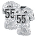 Parkc LA.Rams #55 Braden Fiske Player Arctic Camo Salute To Service Limited Game Stitched Jerseys