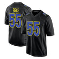 Parkc LA.Rams #55 Braden Fiske Player Black Fashion Limited Home Game Stitched Jerseys