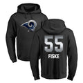 Parkc LA.Rams #55 Braden Fiske Player Black Pullover Hoodie Limited Game Stitched Jerseys