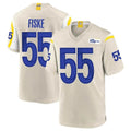 Parkc LA.Rams #55 Braden Fiske Player Bone Home Game Stitched Jerseys