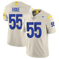 Parkc LA.Rams #55 Braden Fiske Player Bone Limited Vapor Home Game Stitched Jerseys
