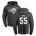 Parkc LA.Rams #55 Braden Fiske Player Gray Pullover Hoodie Limited Game Stitched Jerseys