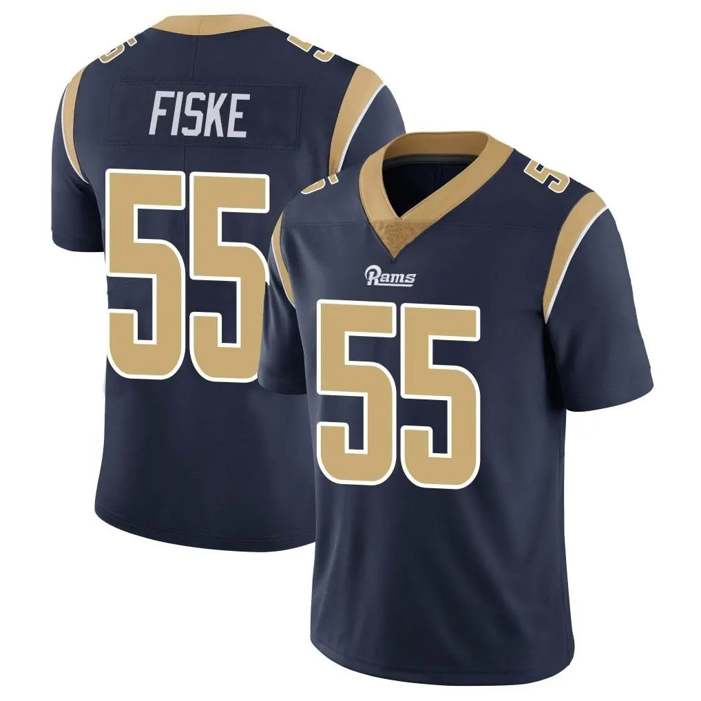 Parkc LA.Rams #55 Braden Fiske Player Navy Limited Vapor Untouchable Home Game Stitched Jerseys