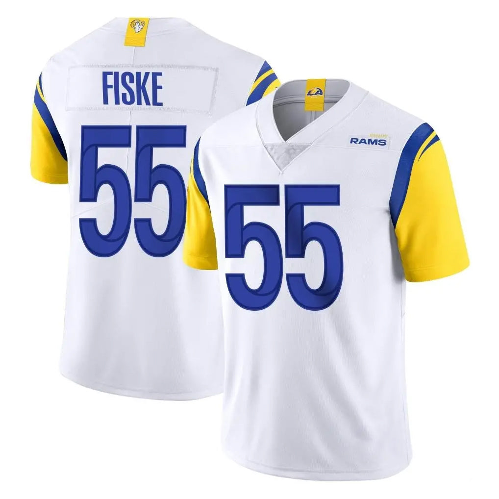 Parkc LA.Rams #55 Braden Fiske Player White Limited Vapor Untouchable Home Game Stitched Jerseys