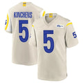 Parkc LA.Rams #5 Kamren Kinchens Player Bone Home Game Stitched Jerseys