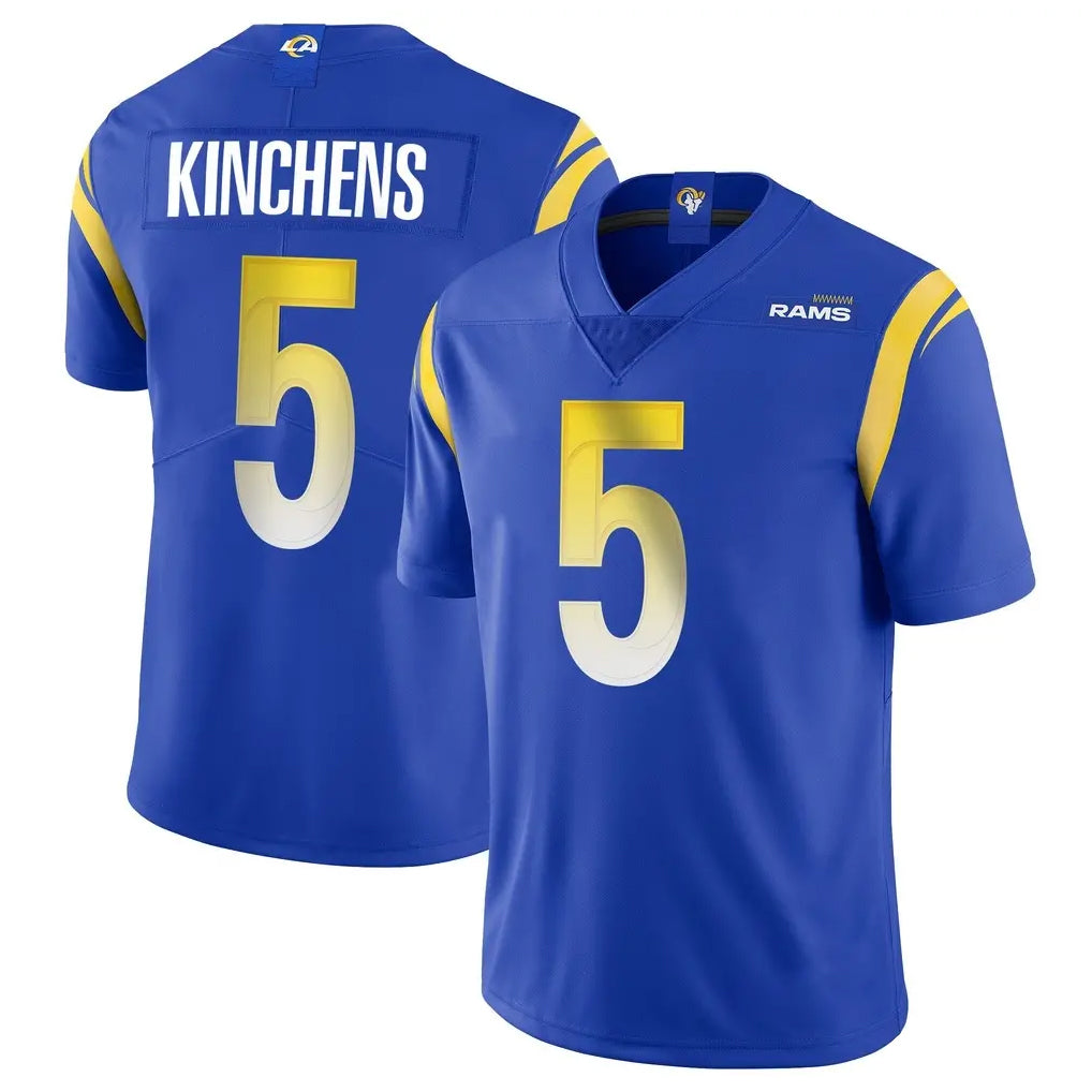 Parkc LA.Rams #5 Kamren Kinchens Player Royal Limited Vapor Untouchable Home Game Stitched Jerseys