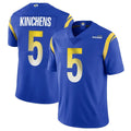 Parkc LA.Rams #5 Kamren Kinchens Player Royal Limited Vapor Untouchable Home Game Stitched Jerseys