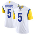 Parkc LA.Rams #5 Kamren Kinchens Player White Limited Vapor Untouchable Home Game Stitched Jerseys