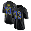 Parkc LA.Rams #73 Steve Avila Player Black Fashion Limited Home Game Stitched Jerseys
