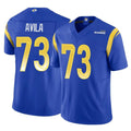 Parkc LA.Rams #73 Steve Avila Player Royal Limited Vapor F.U.S.E. Home Game Stitched Jerseys
