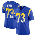 Parkc LA.Rams #73 Steve Avila Player Royal Limited Vapor Untouchable Home Game Stitched Jerseys