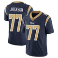 Parkc LA.Rams #77 Alaric Jackson Player Navy Limited Vapor Untouchable Home Game Stitched Jerseys