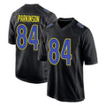 Parkc LA.Rams #84 Colby Parkinson Player Black Fashion Limited Home Game Stitched Jerseys