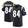 Parkc LA.Rams #84 Colby Parkinson Player Black Midnight Rivalries Collection Home Game Stitched Jerseys
