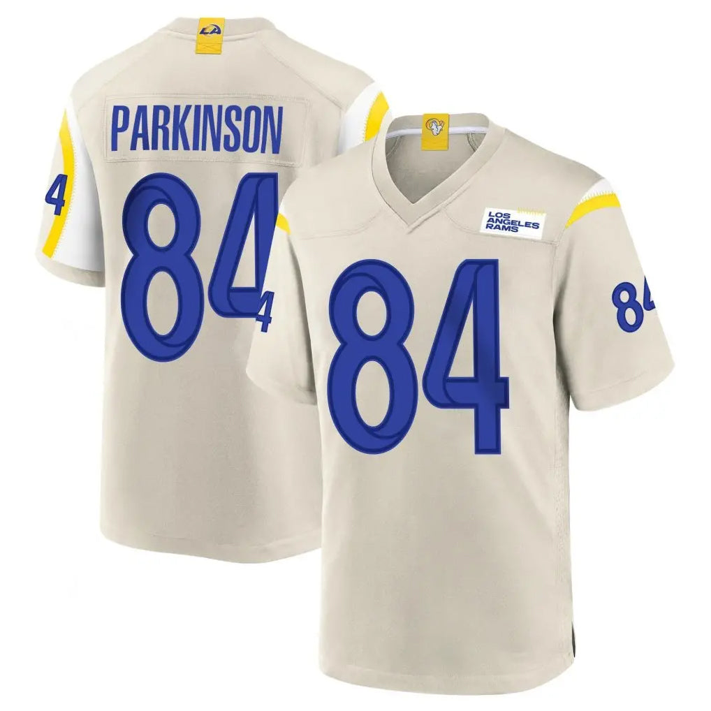 Parkc LA.Rams #84 Colby Parkinson Player Bone Home Game Stitched Jerseys