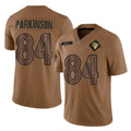 Parkc LA.Rams #84 Colby Parkinson Player Brown Salute To Service Limited Stitched Jerseys