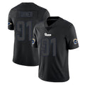 Parkc LA.Rams #91 Kobie Turner Player Black Impact Limited Home Game Stitched Jerseys