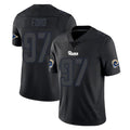 Parkc LA.Rams #97 Poona Ford Player Black Impact Limited Home Game Stitched Jerseys