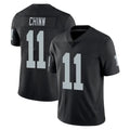 Parkc LV.Raiders #11 Jeremy Chinn Player Black Limited Vapor Untouchable Home Game Stitched Jerseys