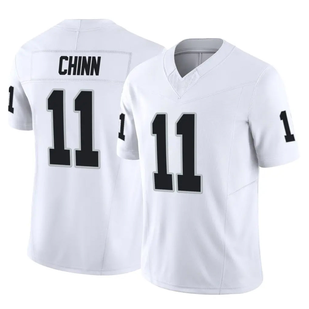 Parkc LV.Raiders #11 Jeremy Chinn Player White Limited Vapor F.U.S.E. Home Game Stitched Jerseys